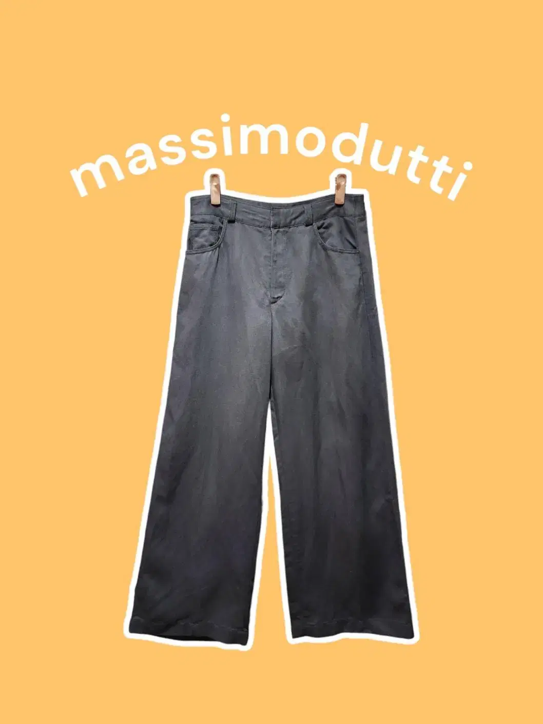 [31] massimodutti 마시모두띠 와이드팬츠