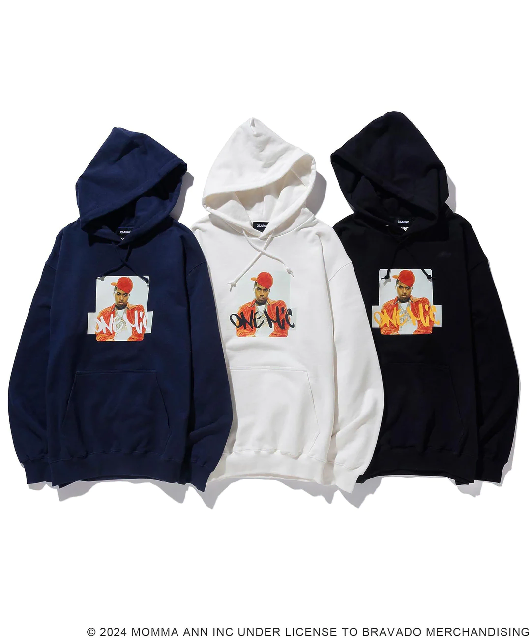 [International] XLARGE x NAS Photo Pullover Hood