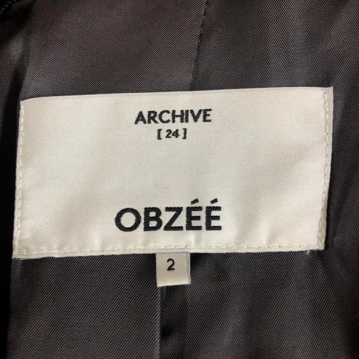 [ 한섬 ] OBZEE 오브제 알파카 후드 롱 코트