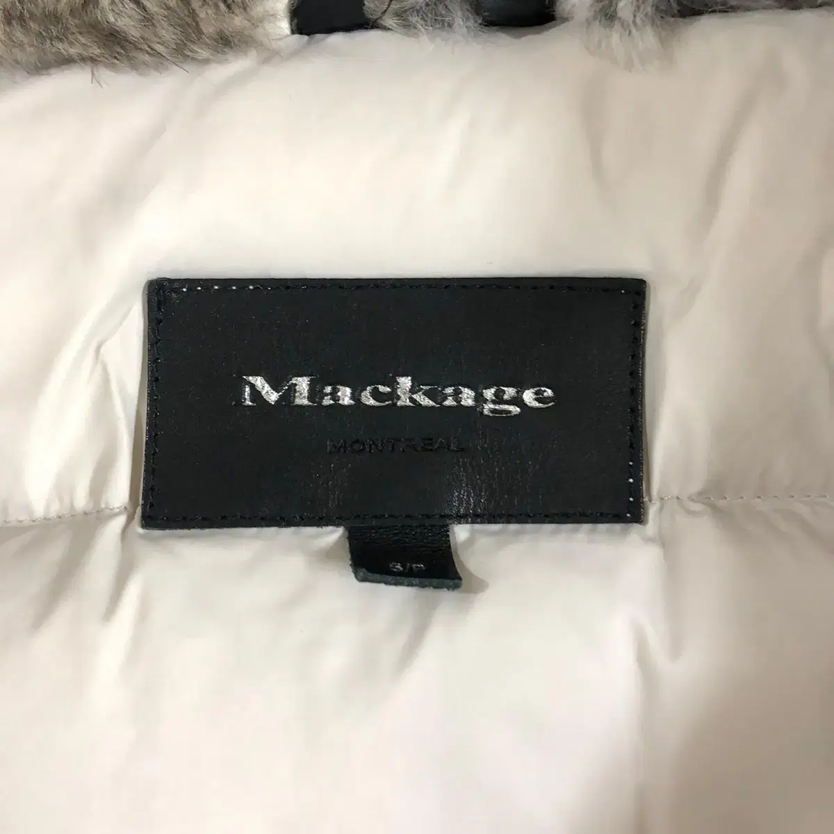 [ MACKAGE ] 맥케이지 화이트컬러 덕다운 패딩