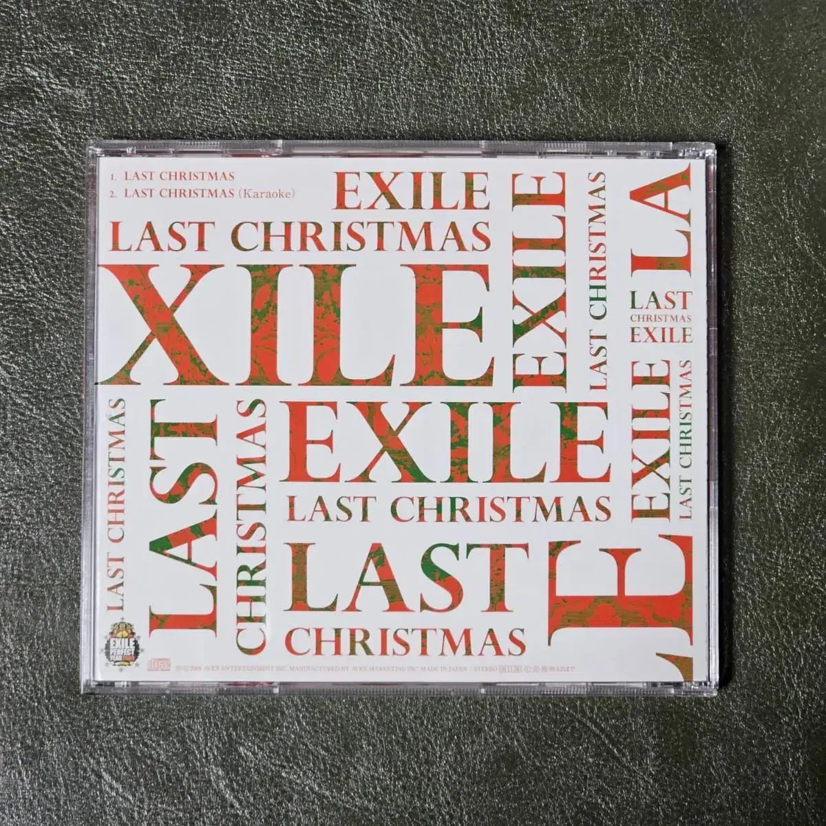 에그자일 Exile LAST CHRISTMAS 일본어 싱글 CD 중고