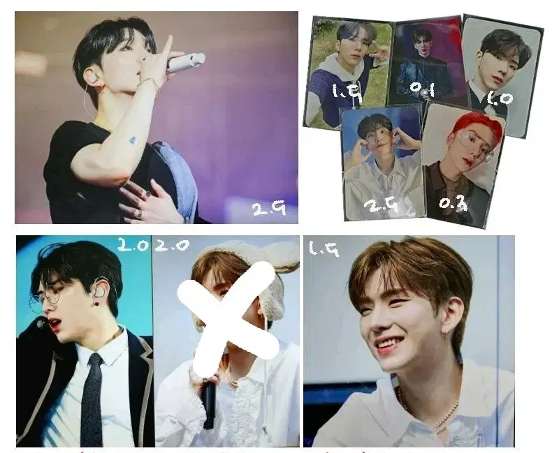 Monsta x kihyun photo kard frames