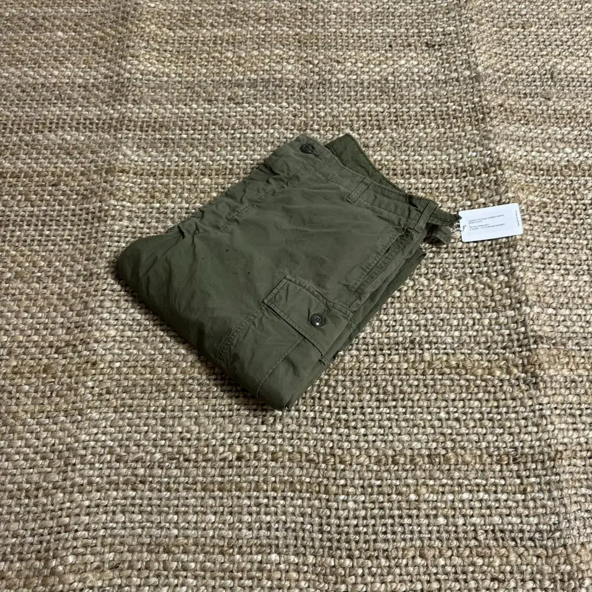 BOWWOW 24SS JUNGLE FATIGUE CARGO PANTS