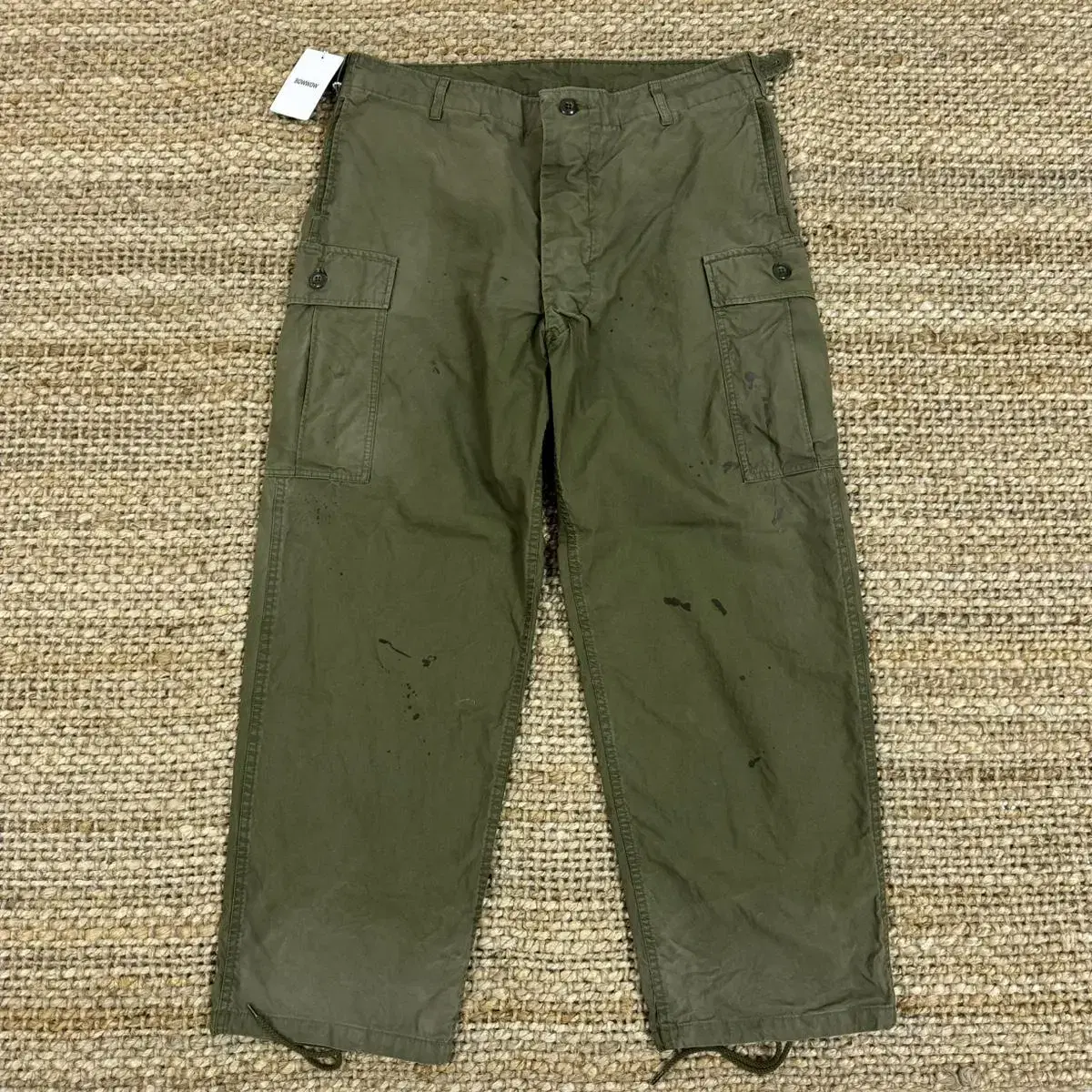 BOWWOW 24SS JUNGLE FATIGUE CARGO PANTS