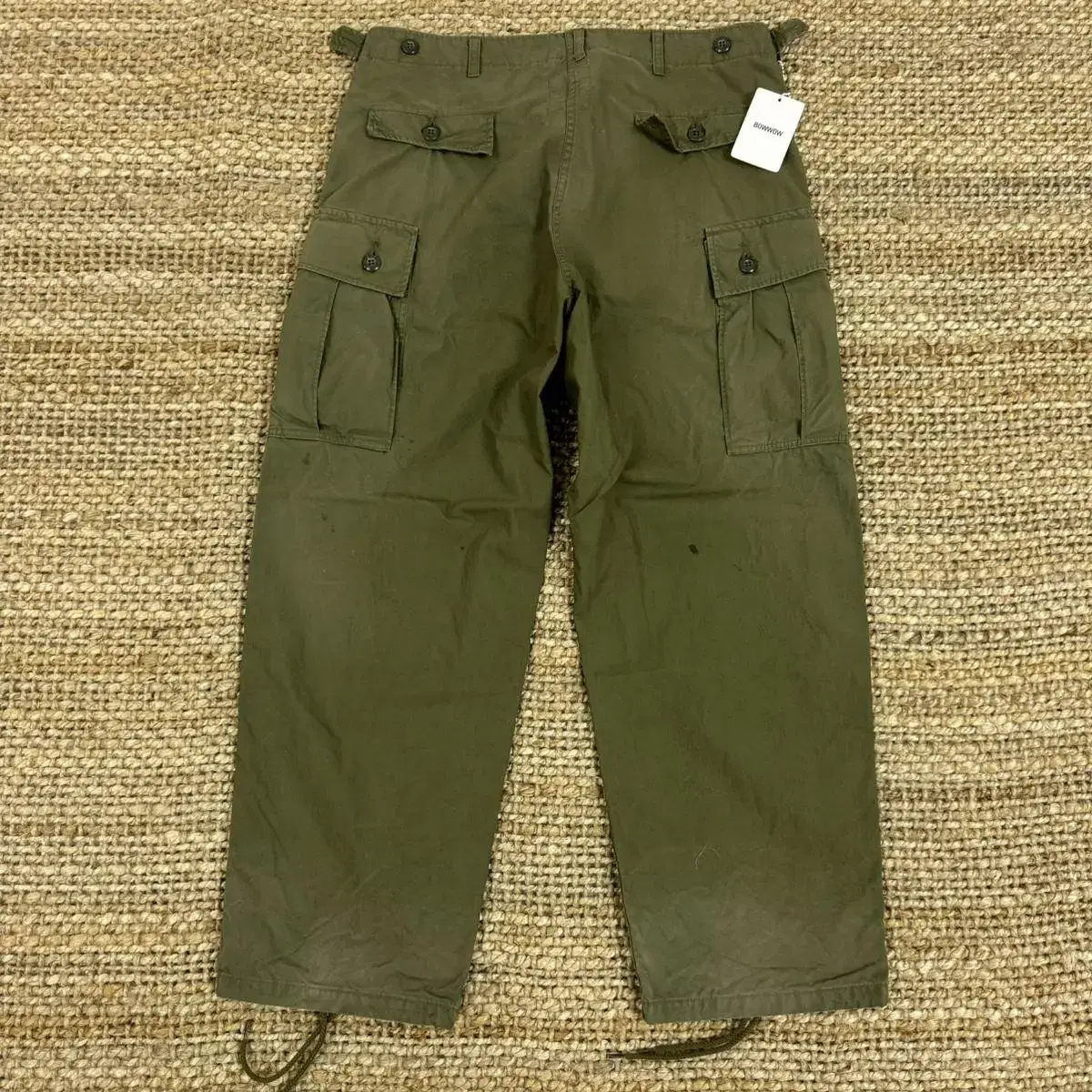 BOWWOW 24SS JUNGLE FATIGUE CARGO PANTS