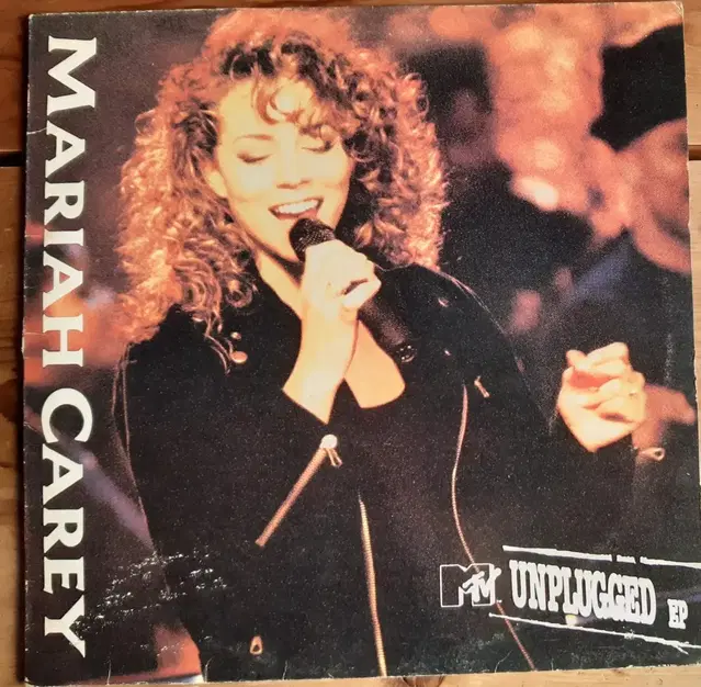 Mariah Carey mtv unplugged CBS코리아 lp