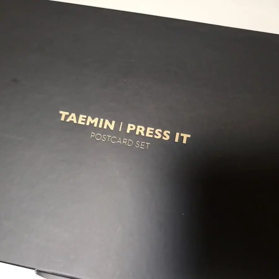 샤이니 태민 press it 프레스잇 엽서세트