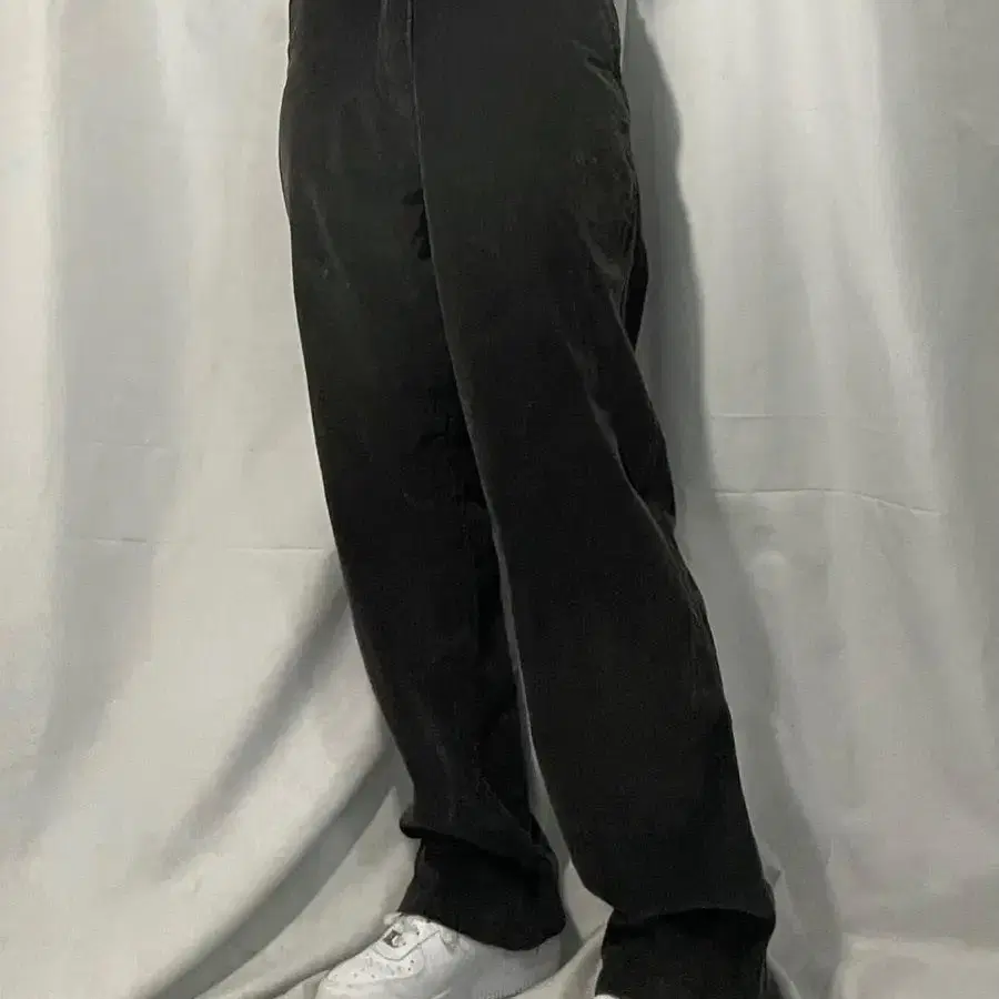 PANTS 갈색 브라운 골덴 바지 32INCH