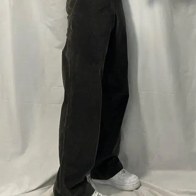 PANTS 갈색 브라운 골덴 바지 32INCH