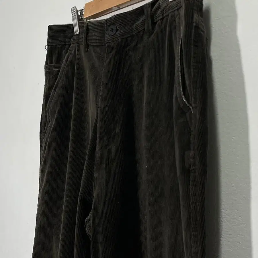 PANTS 갈색 브라운 골덴 바지 32INCH