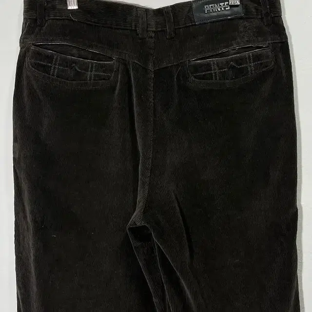 PANTS 갈색 브라운 골덴 바지 32INCH