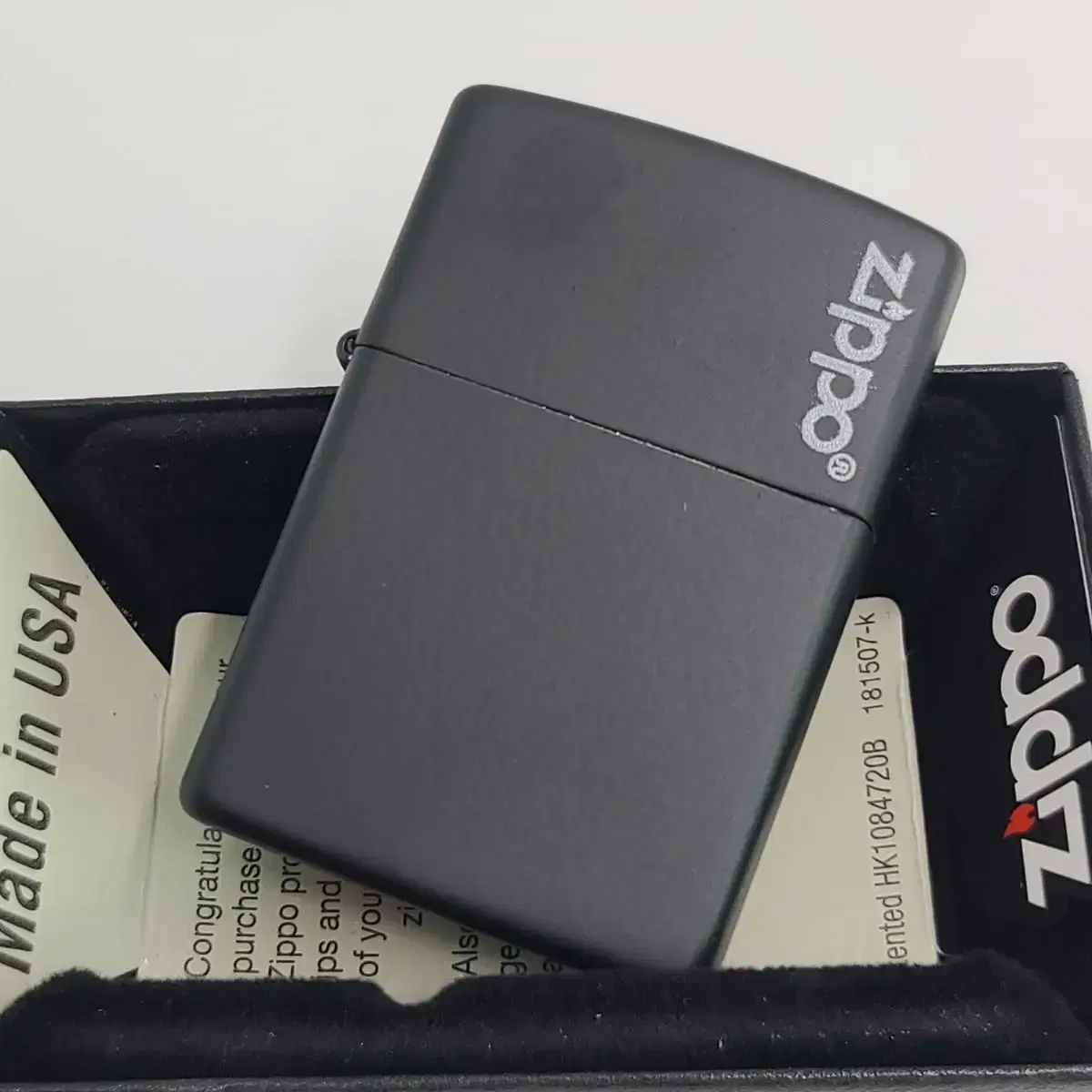 미개봉 정품 218ZL ZIPPO LOGO 새 지포라이터