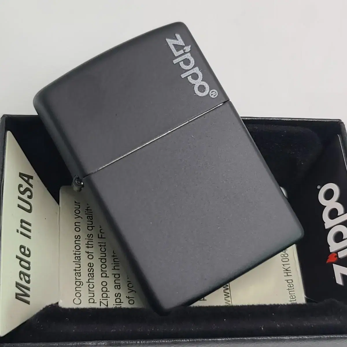 미개봉 정품 218ZL ZIPPO LOGO 새 지포라이터