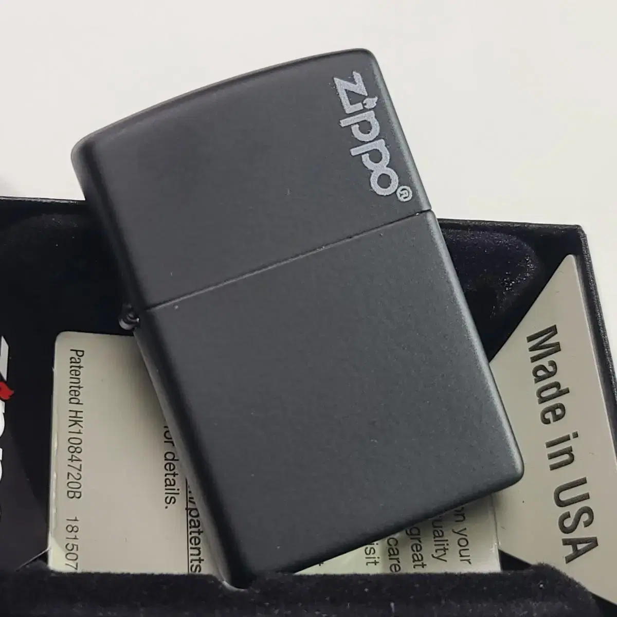 미개봉 정품 218ZL ZIPPO LOGO 새 지포라이터