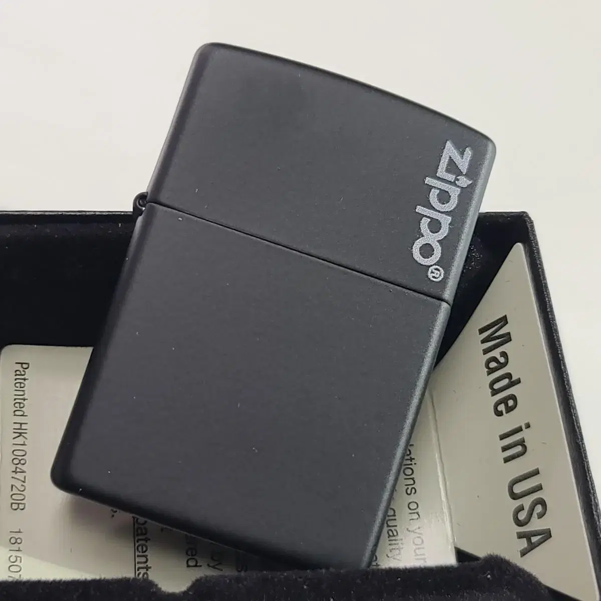 미개봉 정품 218ZL ZIPPO LOGO 새 지포라이터