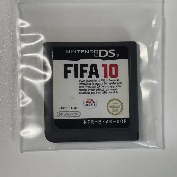 닌텐도 DS 피파 fifa 10 칩