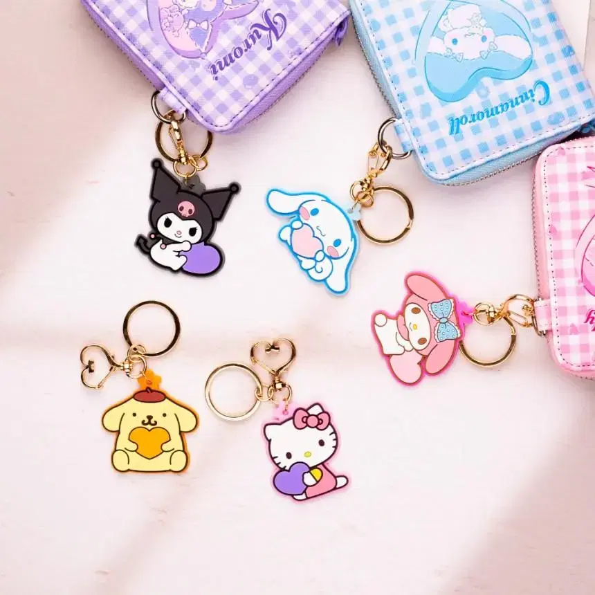 Sanrio Soft keyring 5 types