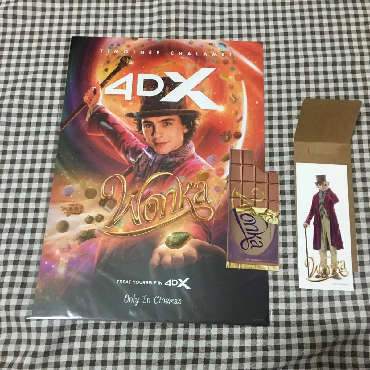 Half-priced Delivery for Wonka 4DX poster TTT sells