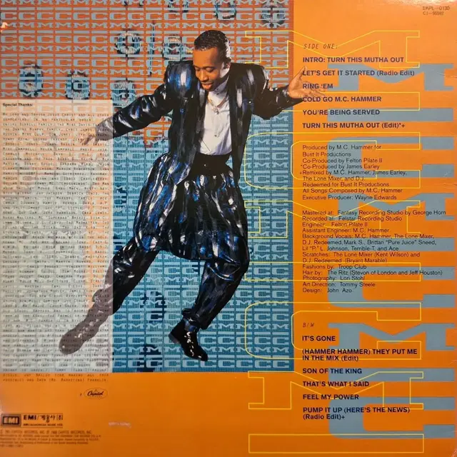 국내라이센스반/MC Hammer LP