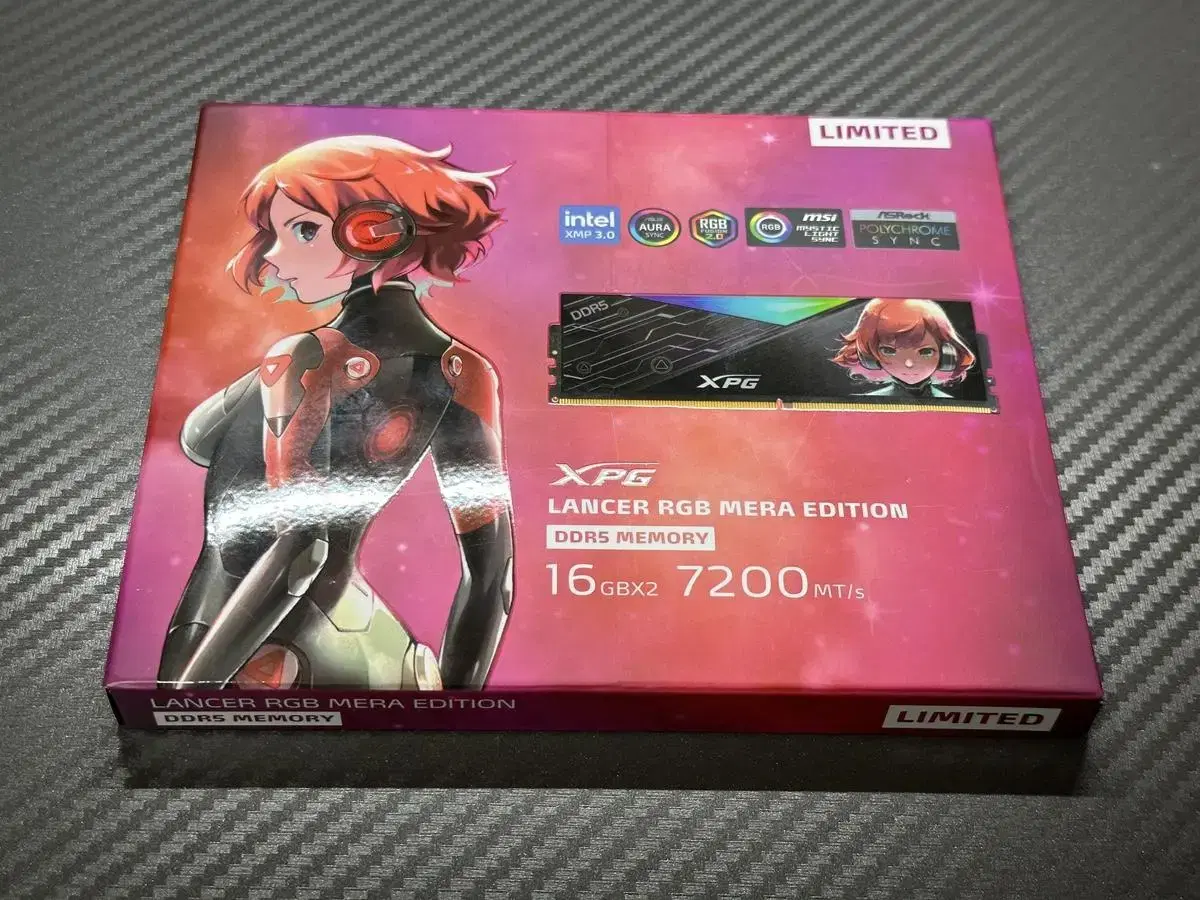 XPG Ddr5 7200 mera rgb edition 32(16x2)