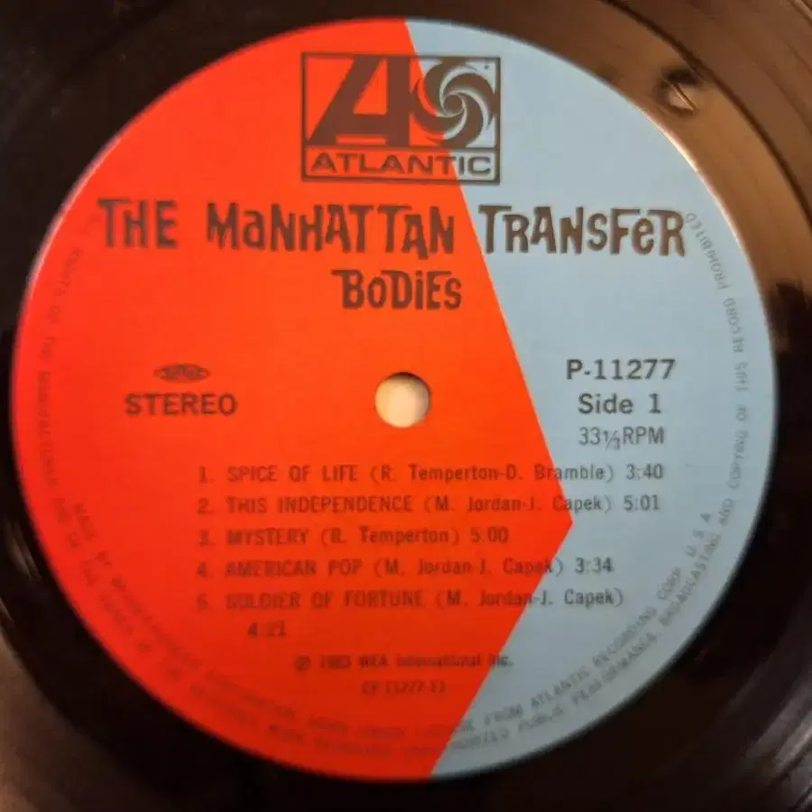 수입반/Manhattan Transfer LP