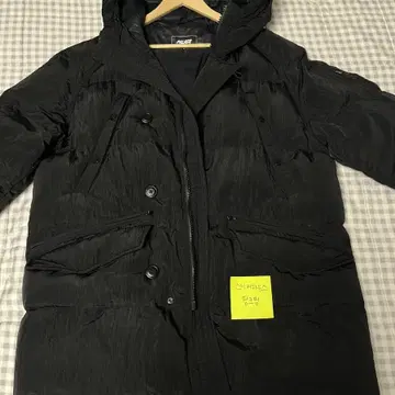 Palace P-3B Baffle Parka Black - 22FW