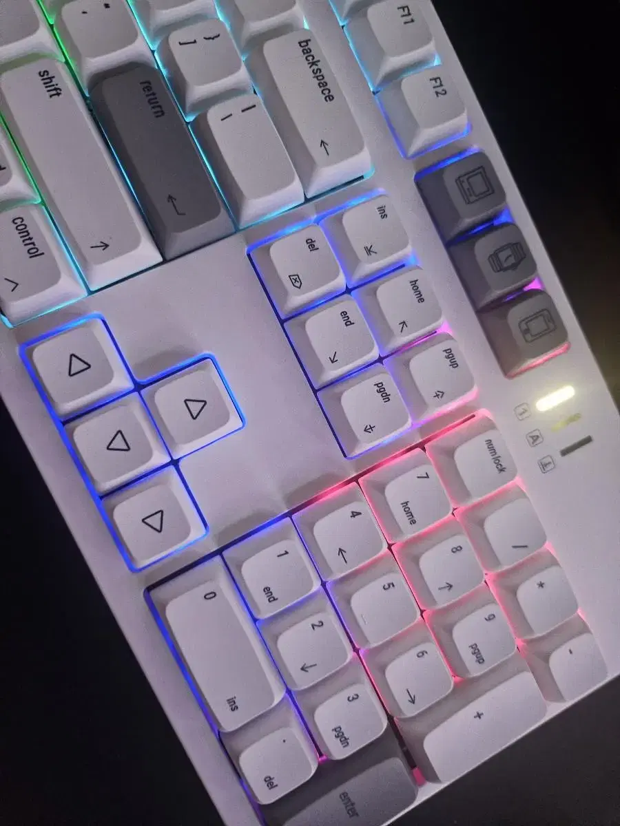 Apple keycapped gaming keyboards