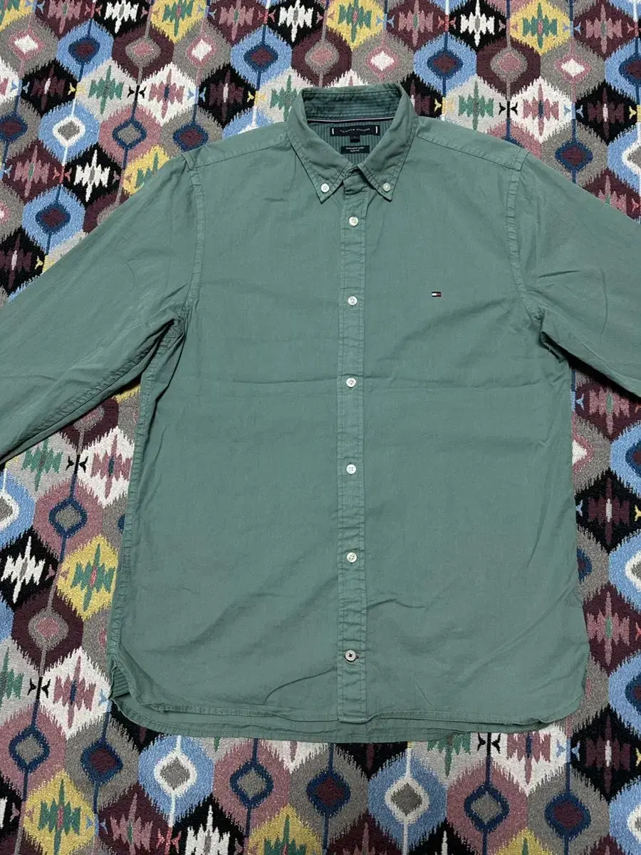 Tommy Hilfiger Shirt 95-100 Garment Dye