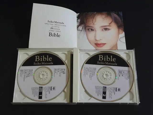 마츠다세이코 베스트 앨범 Bible (2CD) 푸른산호초 수록 음반