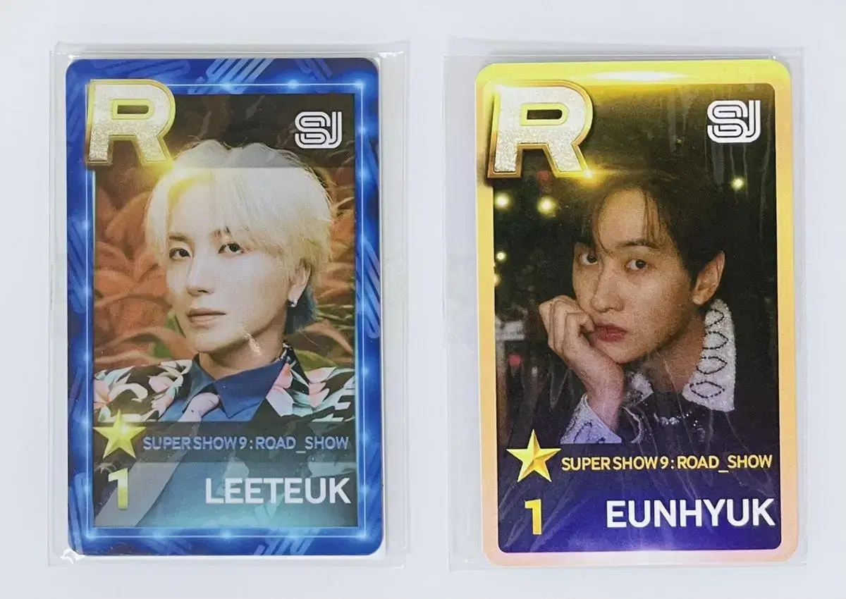 Super Juniors leeteuk eunhyuk shm photocard