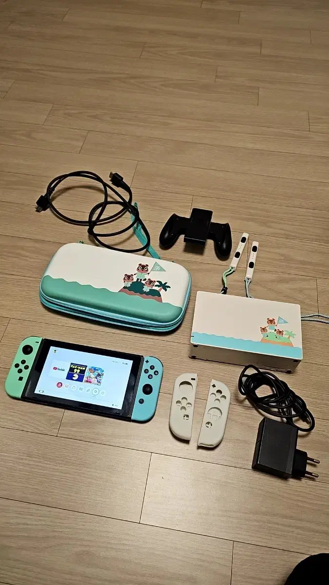 S급 풀박스 닌텐도 스위치 동숲에디션 nintendo switch