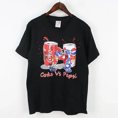 coke vs pepsi 빈티지 티셔츠