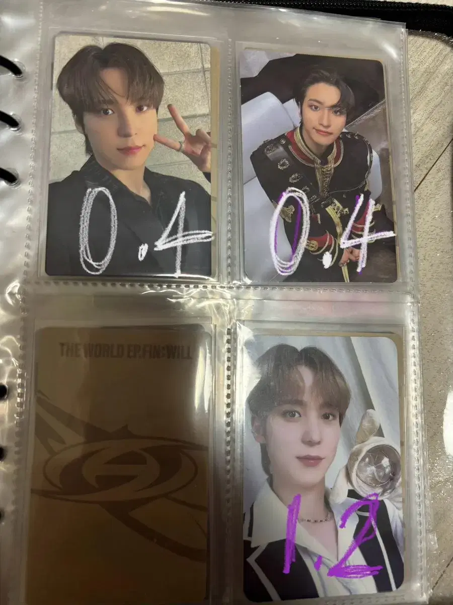 0.35 each) ateez photocard wts Japan Nat'okay Animations