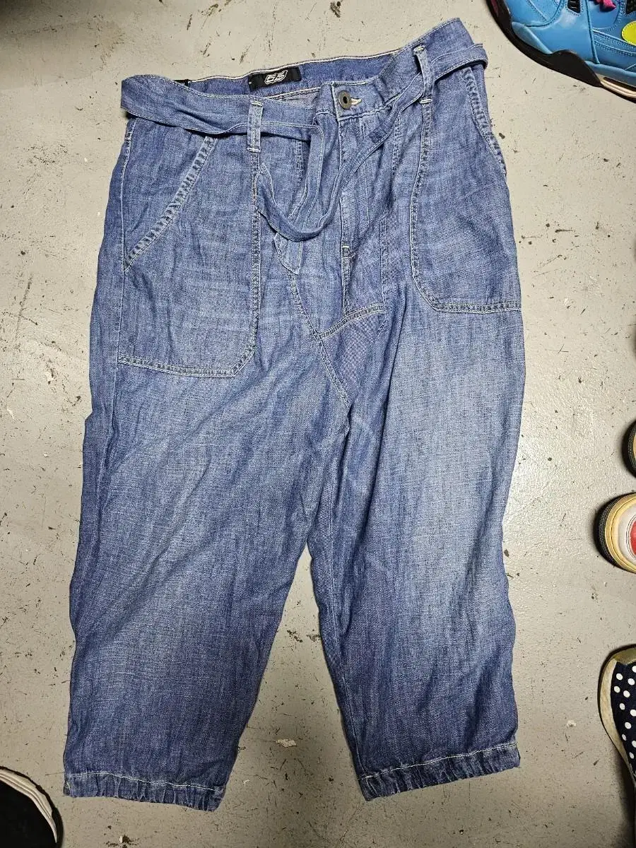 Diesel 55DSL Saruel Monkey Pants (34 before & after)