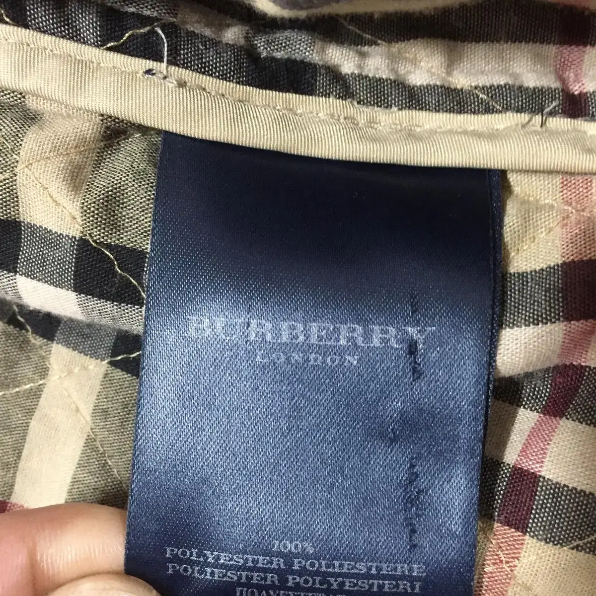 BURBERRY 버버리 퀼팅재킷(S 사이즈)