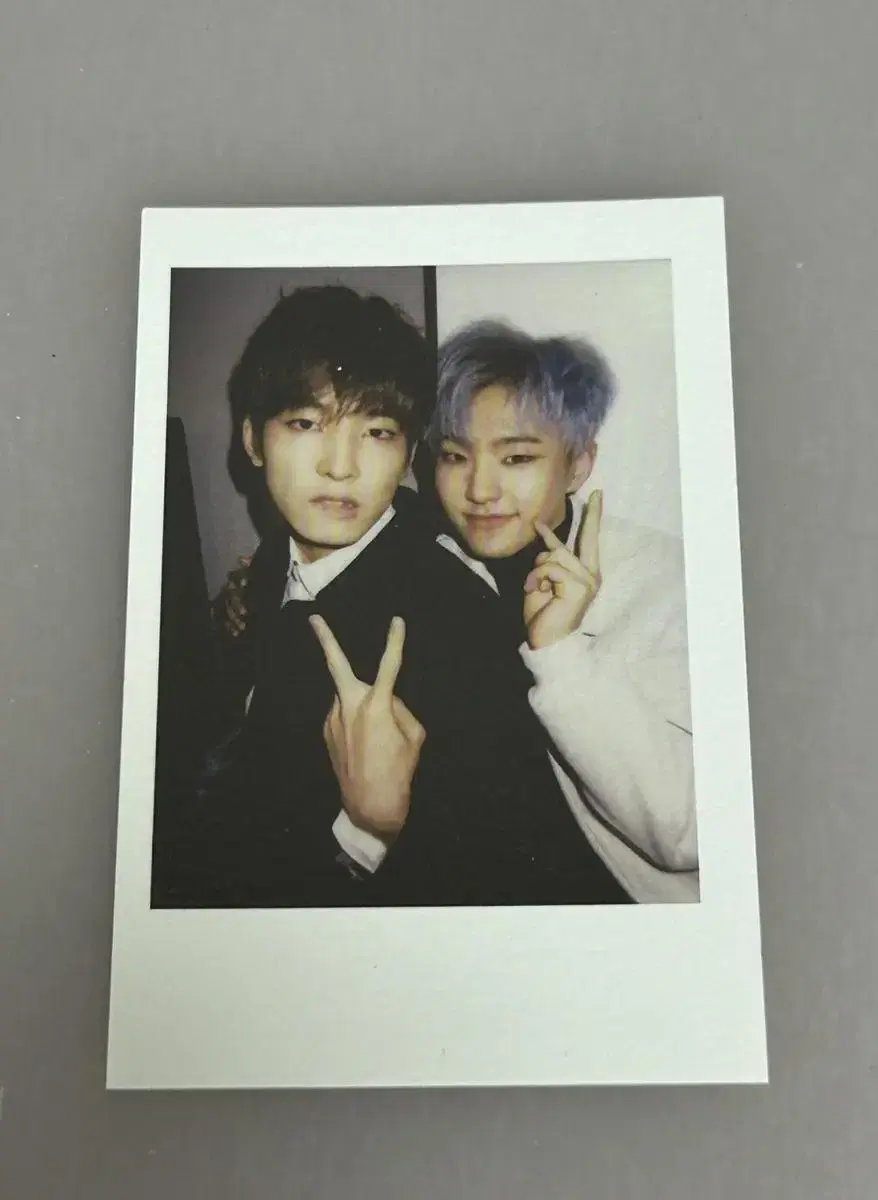 Seventeen Boys Wish Concert wonwoo hoshi D-Set Chappa Pola Photo Card sell 양도