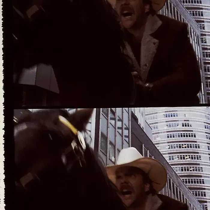 35mm 예고 영화필름 뉴욕의 해결사  The Cowboy Way