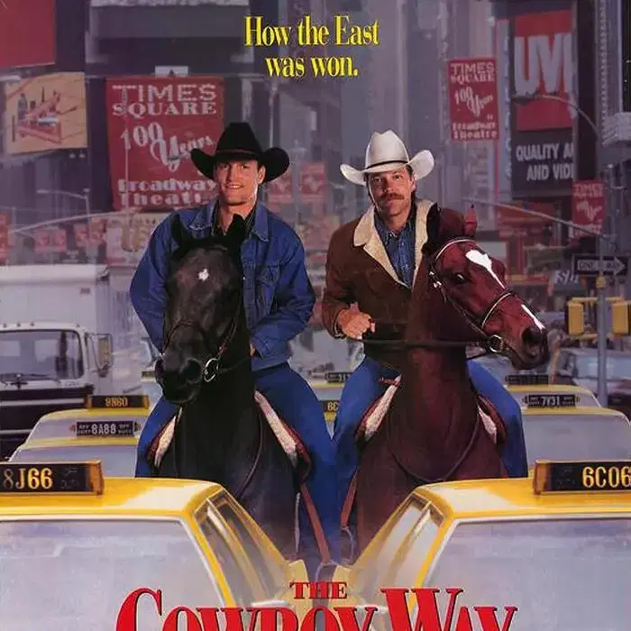 35mm 예고 영화필름 뉴욕의 해결사  The Cowboy Way