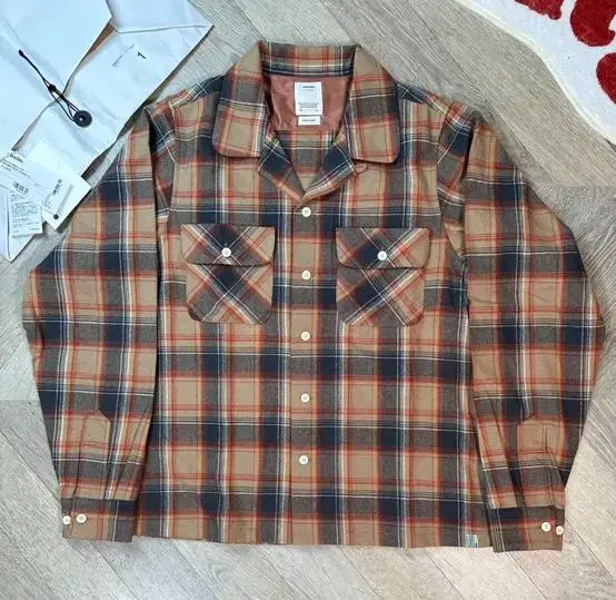 [1]비즈빔 22FW BOOMER부머 SHIRT CHECK L/S