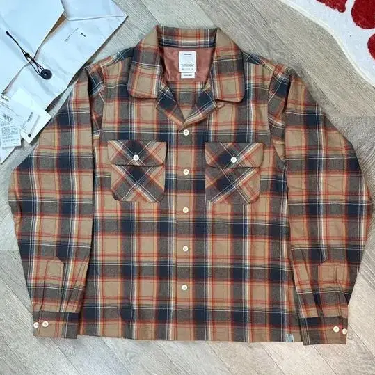 [1]비즈빔 22FW BOOMER부머 SHIRT CHECK L/S