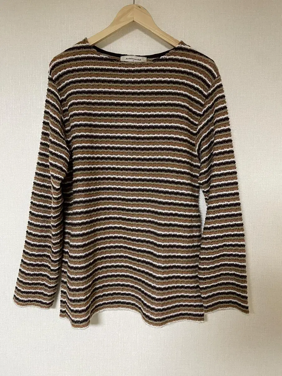 앤더슨벨 보트넥 andersson bell stripe boat neck