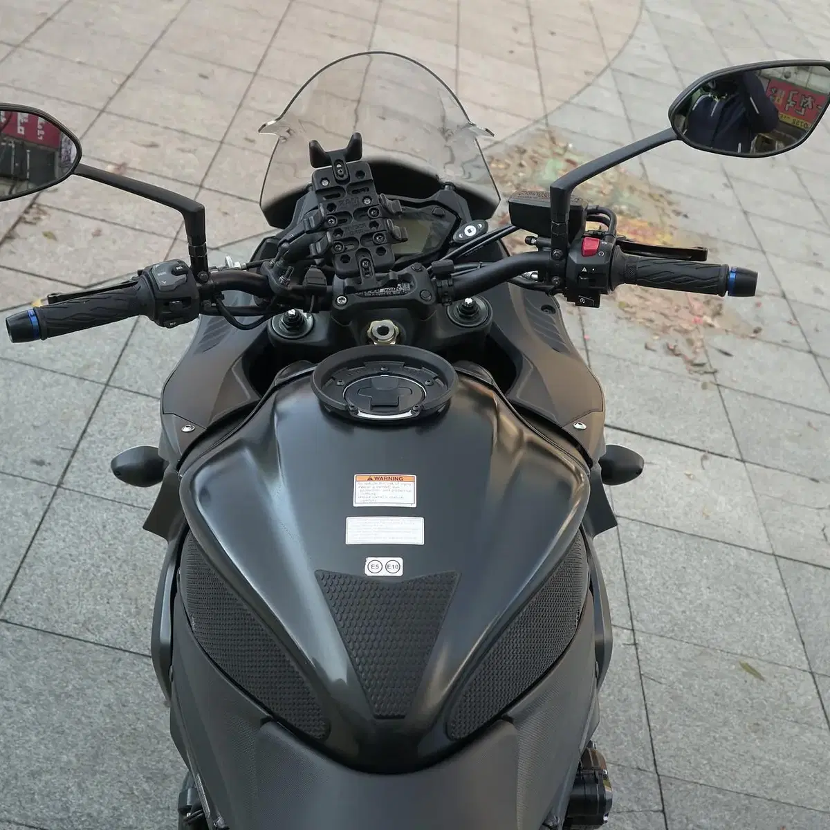 2019년 GSXS1000F A + 올린즈 리어서스 + 사이드캐리어 등