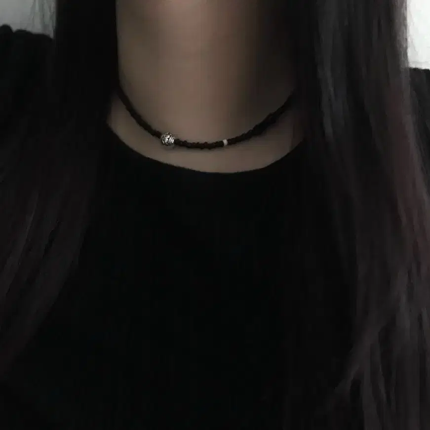 Vintage 주사선 necklace y2k 빈티지목걸이