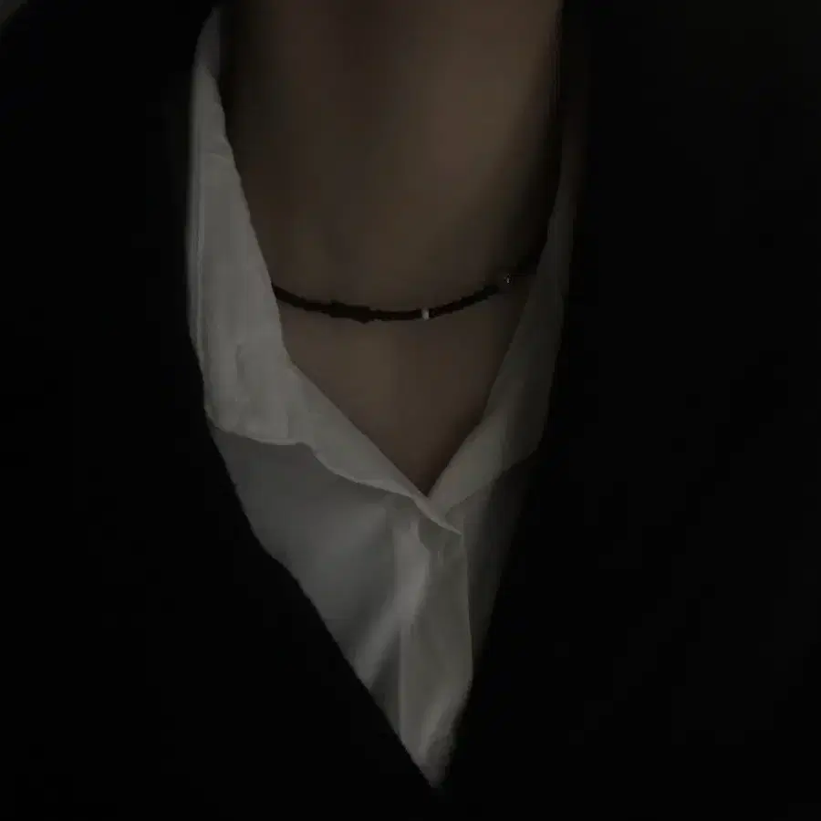 Vintage 주사선 necklace y2k 빈티지목걸이