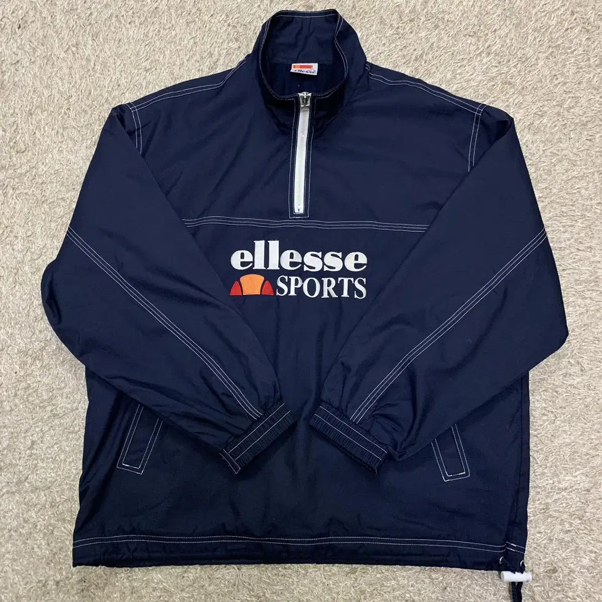 90s Old School Eletsse Anorak Windbreaker