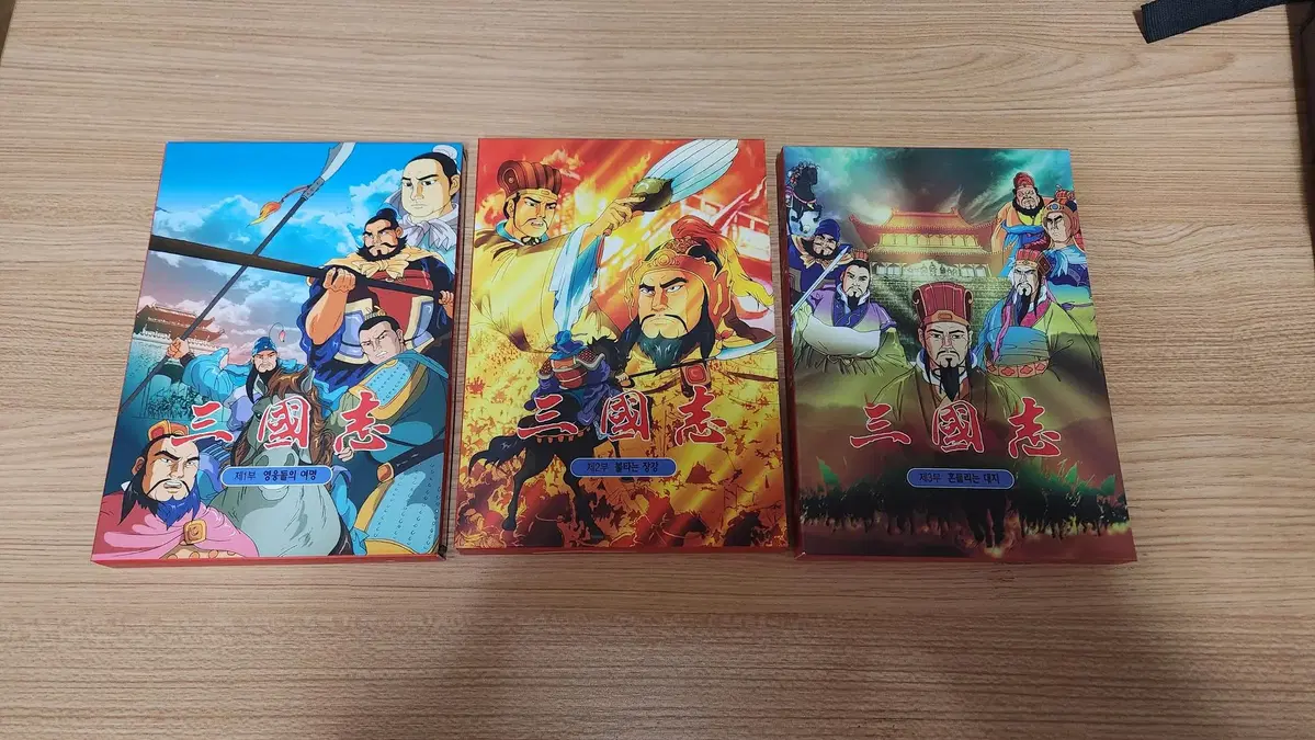 Disposal of the Three Kingdoms of Comics DVD set