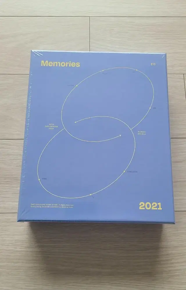 (미개봉) BTS 방탄 2021 메모리즈 블루레이