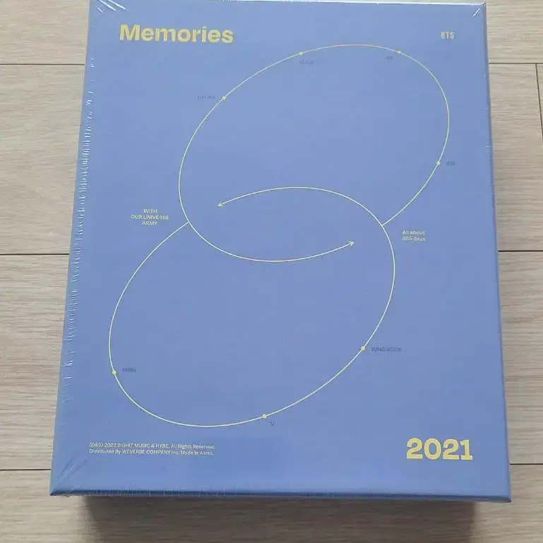 (미개봉) BTS 방탄 2021 메모리즈 블루레이