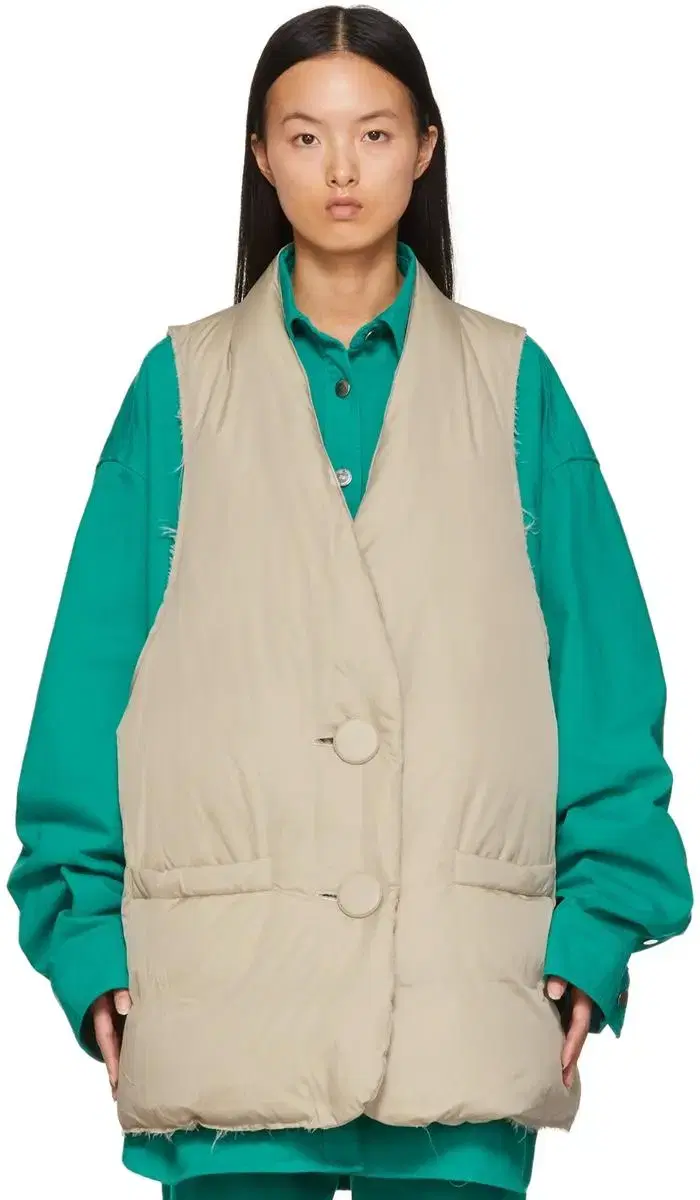 [OS]Laf Simons Oversized Padded Vest