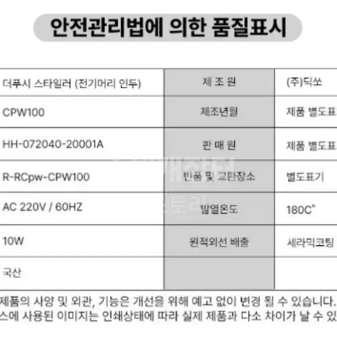 더푸시 빗고데기